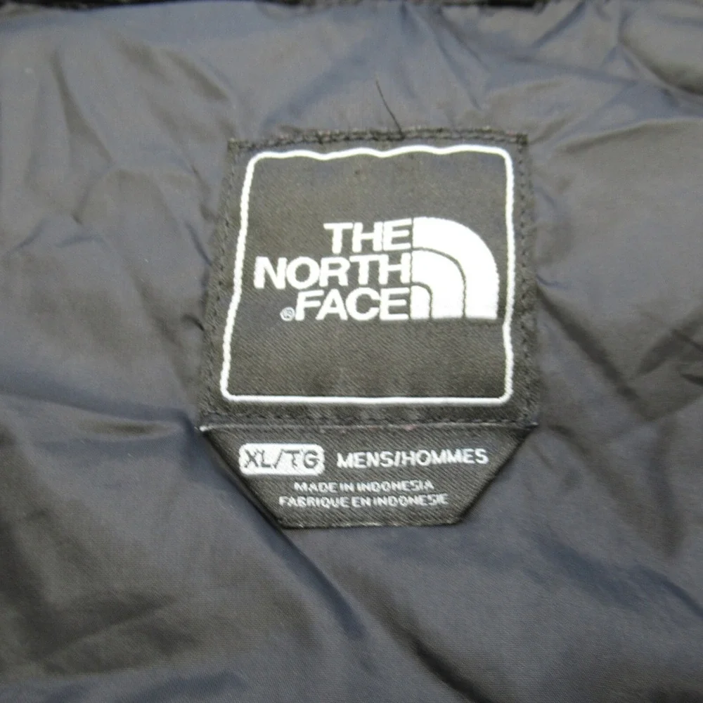 The North Face Jacket Mens XL Black Hybrid Insulated Full Zip Puffer Hiking
